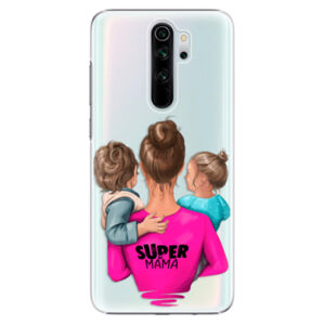 Plastové puzdro iSaprio - Super Mama - Boy and Girl - Xiaomi Redmi Note 8 Pro