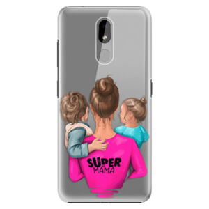 Plastové puzdro iSaprio - Super Mama - Boy and Girl - Nokia 3.2