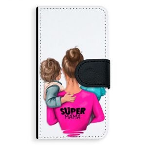 Univerzálne flipové puzdro iSaprio - Super Mama - Boy and Girl - Flip M