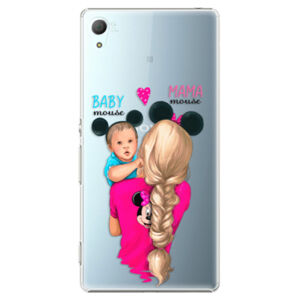 Plastové puzdro iSaprio - Mama Mouse Blonde and Boy - Sony Xperia Z3+ / Z4