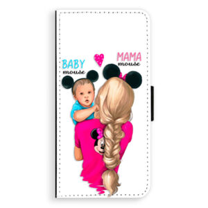 Flipové puzdro iSaprio - Mama Mouse Blonde and Boy - Huawei Ascend P8