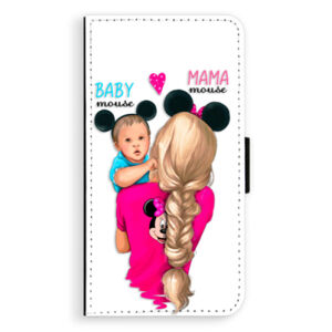 Flipové puzdro iSaprio - Mama Mouse Blonde and Boy - Huawei P10 Plus