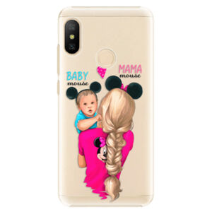 Plastové puzdro iSaprio - Mama Mouse Blonde and Boy - Xiaomi Mi A2 Lite
