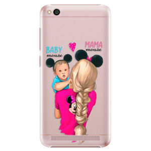 Plastové puzdro iSaprio - Mama Mouse Blonde and Boy - Xiaomi Redmi 5A