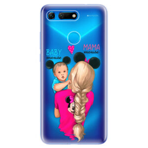Odolné silikonové pouzdro iSaprio - Mama Mouse Blonde and Boy - Huawei Honor View 20