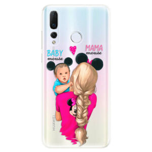 Odolné silikonové pouzdro iSaprio - Mama Mouse Blonde and Boy - Huawei Nova 4
