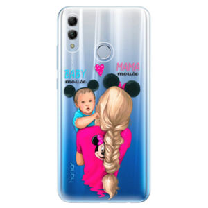 Odolné silikonové pouzdro iSaprio - Mama Mouse Blonde and Boy - Huawei Honor 10 Lite