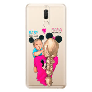 Odolné silikónové puzdro iSaprio - Mama Mouse Blonde and Boy - Huawei Mate 10 Lite