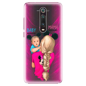 Plastové puzdro iSaprio - Mama Mouse Blonde and Boy - Xiaomi Mi 9T