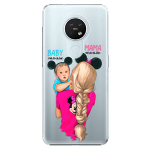 Plastové puzdro iSaprio - Mama Mouse Blonde and Boy - Nokia 7.2