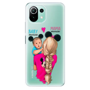 Odolné silikónové puzdro iSaprio - Mama Mouse Blonde and Boy - Xiaomi Mi 11 Lite