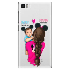 Plastové puzdro iSaprio - Mama Mouse Brunette and Boy - Xiaomi Mi3