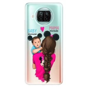 Odolné silikónové puzdro iSaprio - Mama Mouse Brunette and Boy - Xiaomi Mi 10T Lite