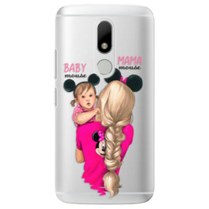 Plastové puzdro iSaprio - Mama Mouse Blond and Girl - Lenovo Moto M