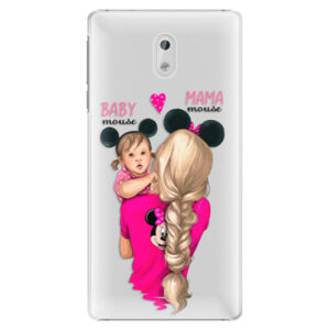 Plastové puzdro iSaprio - Mama Mouse Blond and Girl - Nokia 3