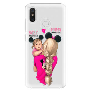 Plastové puzdro iSaprio - Mama Mouse Blond and Girl - Xiaomi Mi 8