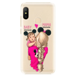 Plastové puzdro iSaprio - Mama Mouse Blond and Girl - Xiaomi Mi A2 Lite