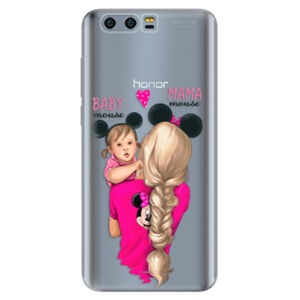 Silikónové puzdro iSaprio - Mama Mouse Blond and Girl - Huawei Honor 9