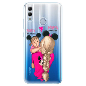 Odolné silikonové pouzdro iSaprio - Mama Mouse Blond and Girl - Huawei Honor 10 Lite