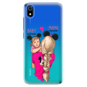 Plastové puzdro iSaprio - Mama Mouse Blond and Girl - Xiaomi Redmi 7A