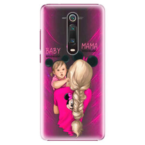Plastové puzdro iSaprio - Mama Mouse Blond and Girl - Xiaomi Mi 9T