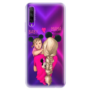 Odolné silikónové puzdro iSaprio - Mama Mouse Blond and Girl - Honor 9X Pro