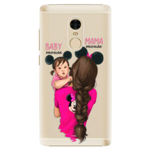Plastové puzdro iSaprio - Mama Mouse Brunette and Girl - Xiaomi Redmi Note 4