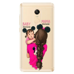 Plastové puzdro iSaprio - Mama Mouse Brunette and Girl - Xiaomi Redmi Note 4X