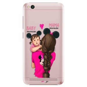Plastové puzdro iSaprio - Mama Mouse Brunette and Girl - Xiaomi Redmi 5A