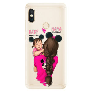 Silikónové puzdro iSaprio - Mama Mouse Brunette and Girl - Xiaomi Redmi Note 5