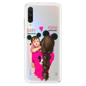 Plastové puzdro iSaprio - Mama Mouse Brunette and Girl - Xiaomi Mi A3