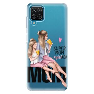 Plastové puzdro iSaprio - Milk Shake - Blond - Samsung Galaxy A12
