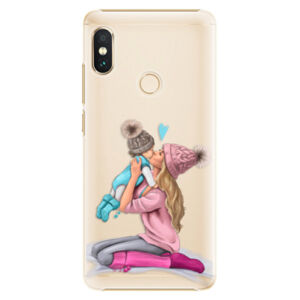 Plastové puzdro iSaprio - Kissing Mom - Blond and Boy - Xiaomi Redmi Note 5