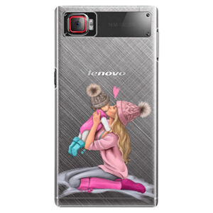 Plastové puzdro iSaprio - Kissing Mom - Blond and Girl - Lenovo Z2 Pro