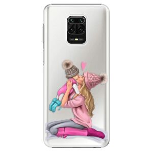 Plastové puzdro iSaprio - Kissing Mom - Blond and Girl - Xiaomi Redmi Note 9 Pro / Note 9S