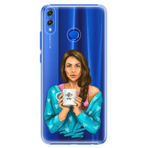 Plastové puzdro iSaprio - Coffe Now - Brunette - Huawei Honor 8X