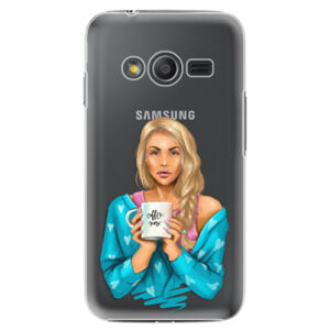 Plastové puzdro iSaprio - Coffe Now - Blond - Samsung Galaxy Trend 2 Lite