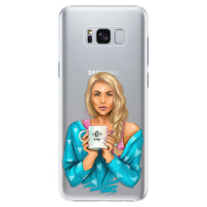 Plastové puzdro iSaprio - Coffe Now - Blond - Samsung Galaxy S8