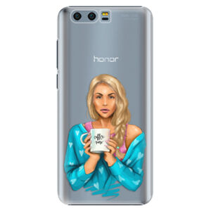 Plastové puzdro iSaprio - Coffe Now - Blond - Huawei Honor 9