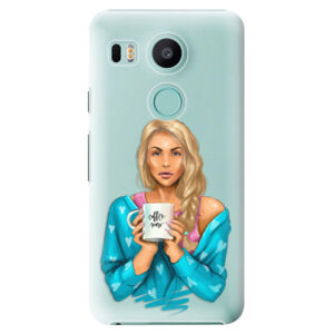 Plastové puzdro iSaprio - Coffe Now - Blond - LG Nexus 5X