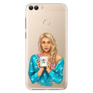 Plastové puzdro iSaprio - Coffe Now - Blond - Huawei P Smart