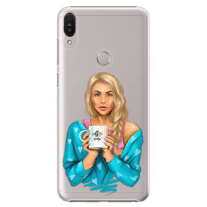 Plastové puzdro iSaprio - Coffe Now - Blond - Asus Zenfone Max Pro ZB602KL