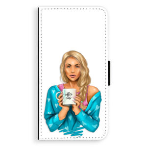 Flipové puzdro iSaprio - Coffe Now - Blond - iPhone XS Max