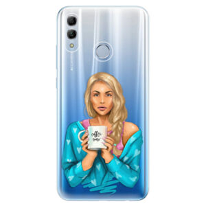 Odolné silikonové pouzdro iSaprio - Coffe Now - Blond - Huawei Honor 10 Lite