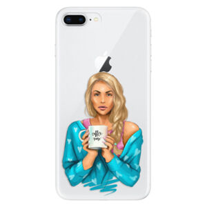 Odolné silikónové puzdro iSaprio - Coffe Now - Blond - iPhone 8 Plus