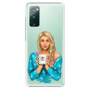 Plastové puzdro iSaprio - Coffe Now - Blond - Samsung Galaxy S20 FE