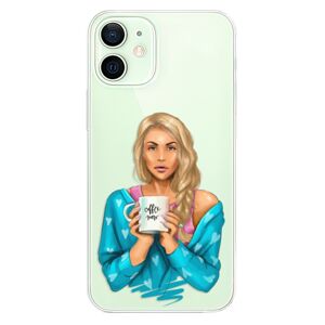 Odolné silikónové puzdro iSaprio - Coffe Now - Blond - iPhone 12