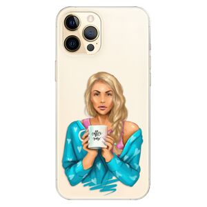 Odolné silikónové puzdro iSaprio - Coffe Now - Blond - iPhone 12 Pro Max