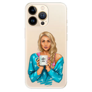 Odolné silikónové puzdro iSaprio - Coffe Now - Blond - iPhone 13 Pro Max