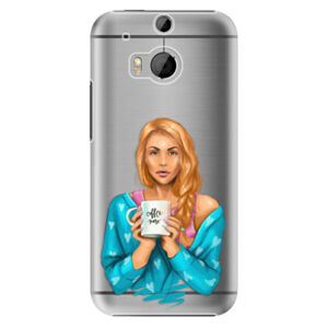 Plastové puzdro iSaprio - Coffe Now - Redhead - HTC One M8